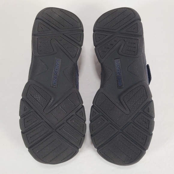 Lands End Navy Blue Suede All Weather Mary Jane Sneaker Women’s Size 6 - Picture 11 of 11